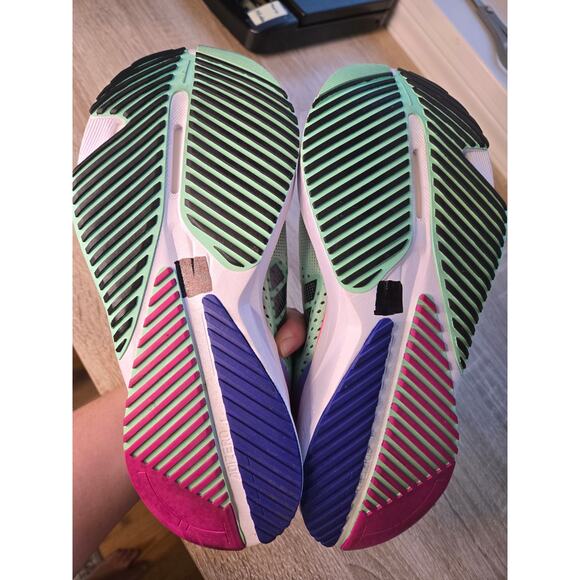 ADIDAS Women's Adizero SL Pulse Mint Lucid Fuchsia Running Shoes Size 6 GV9090 - Picture 8 of 10
